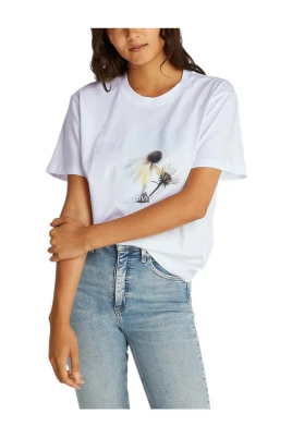 Blomster Grafisk T-shirt
