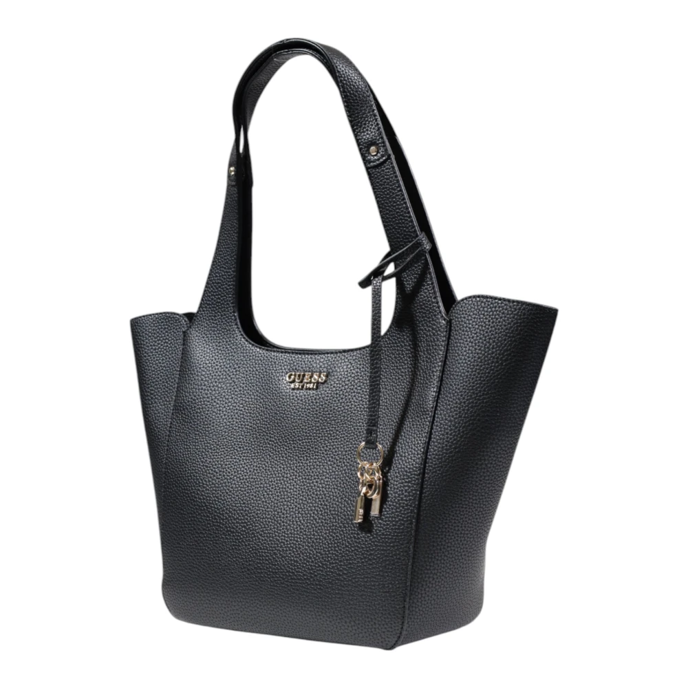 Guess Lente Zomer Dames Grote Tassen Collectie Black Dames