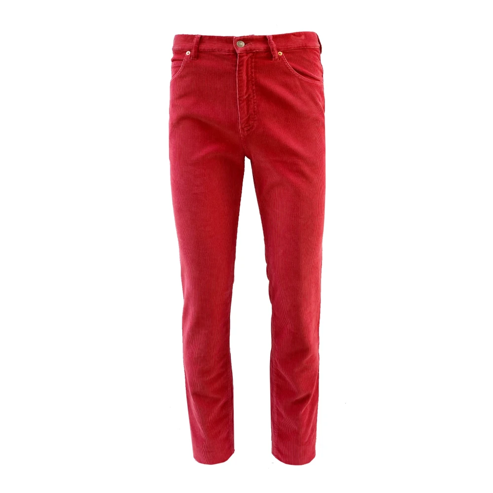 Gucci Trousers Red Heren