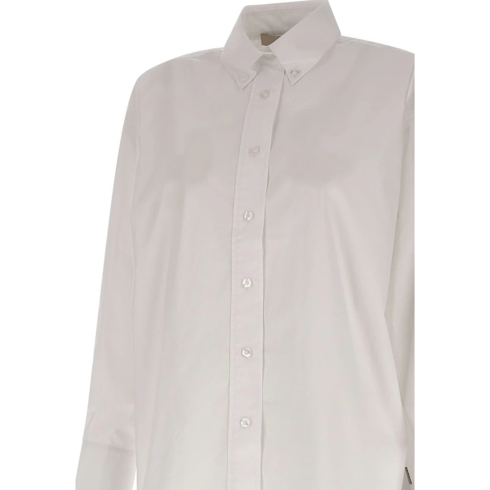 Remain Birger Christensen Witte Katoenen Overhemd Klassieke Stijl White Dames