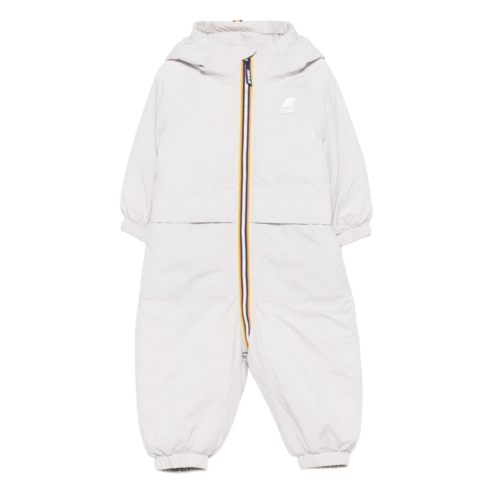 Il Gufo Unisex Kids Gray Kids Overalls, 12 M, Zip Overalls