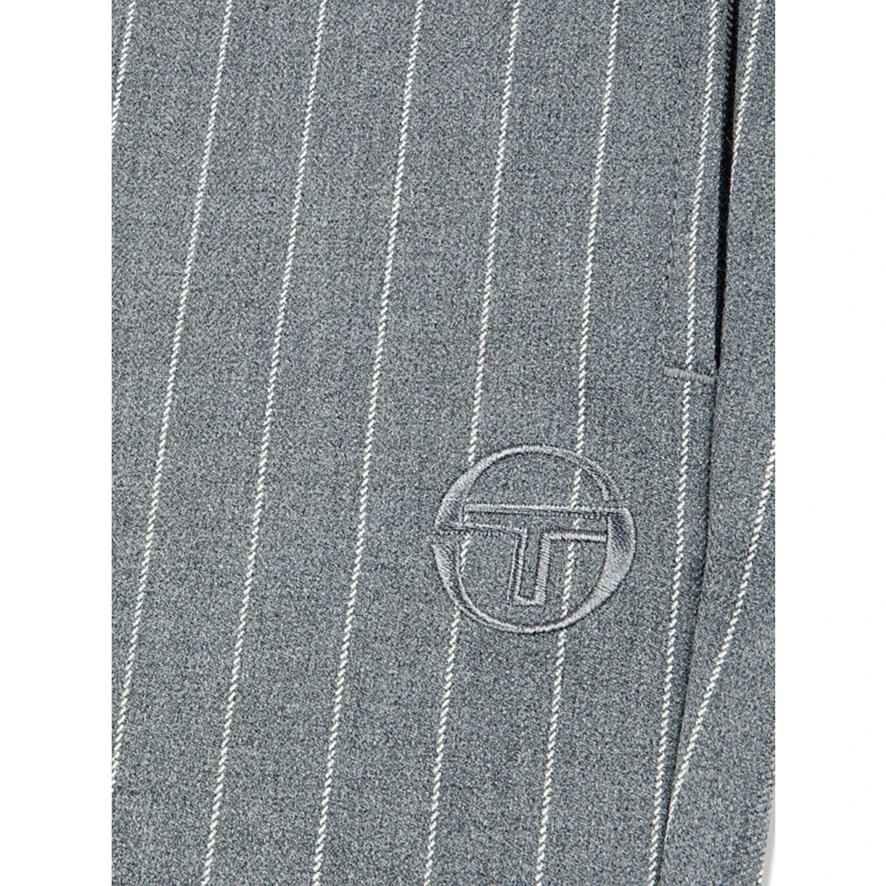 Sergio Tacchini Gessato Suiting Track Pant Gray Heren