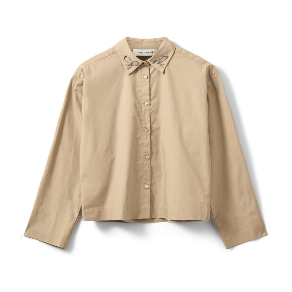Sofie Schnoor Elegante Ellidasw Shirt Kameel Brown Dames