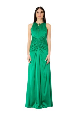 elegant-long-dress-twist-emerald