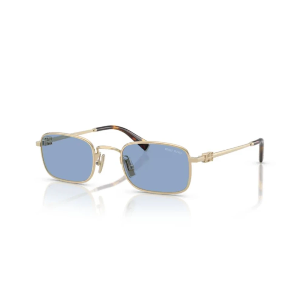 Miu Miu Unisex Yellow Elegant Sunglasses To Enhance Your Style