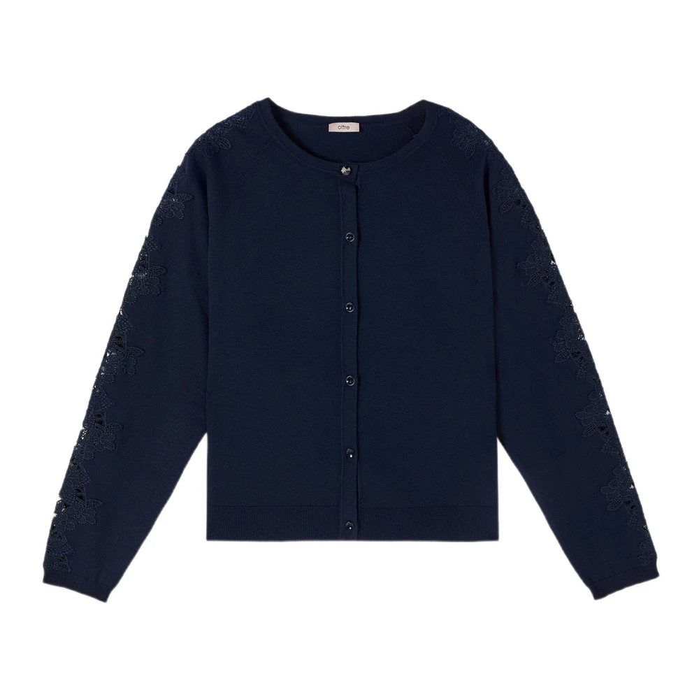 Oltre Donna Blu Maglie, M, New,