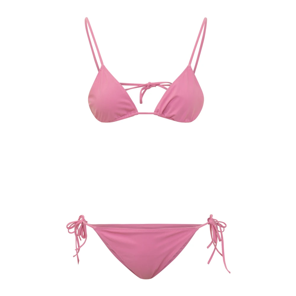 Lido Zelfbindende Bikini Kostuum Pink Dames