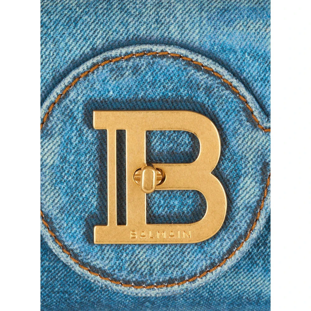 Balmain B-Buzz Pouch 23 Blue Dames