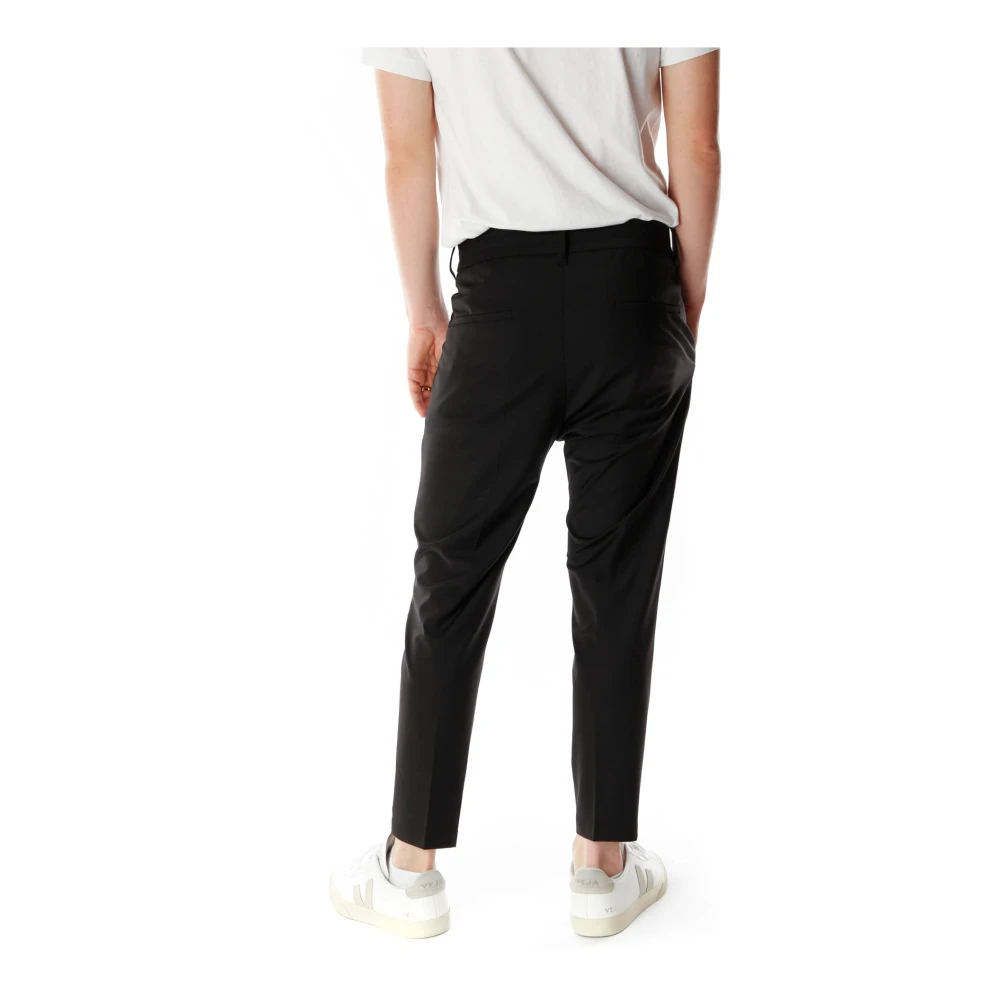 drykorn Tapered Fit Chino Broek Black Heren