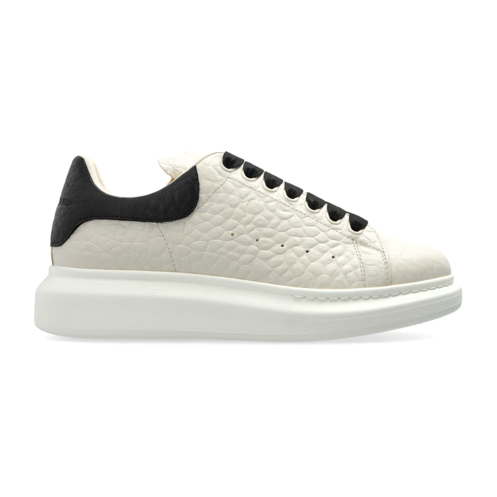 Alexander McQueen Leren sportschoenen Dames Schoenen Wit