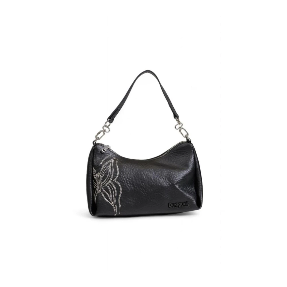 Desigual Polyethyleen Handtas met Polyurethaan Samenstelling Black Dames