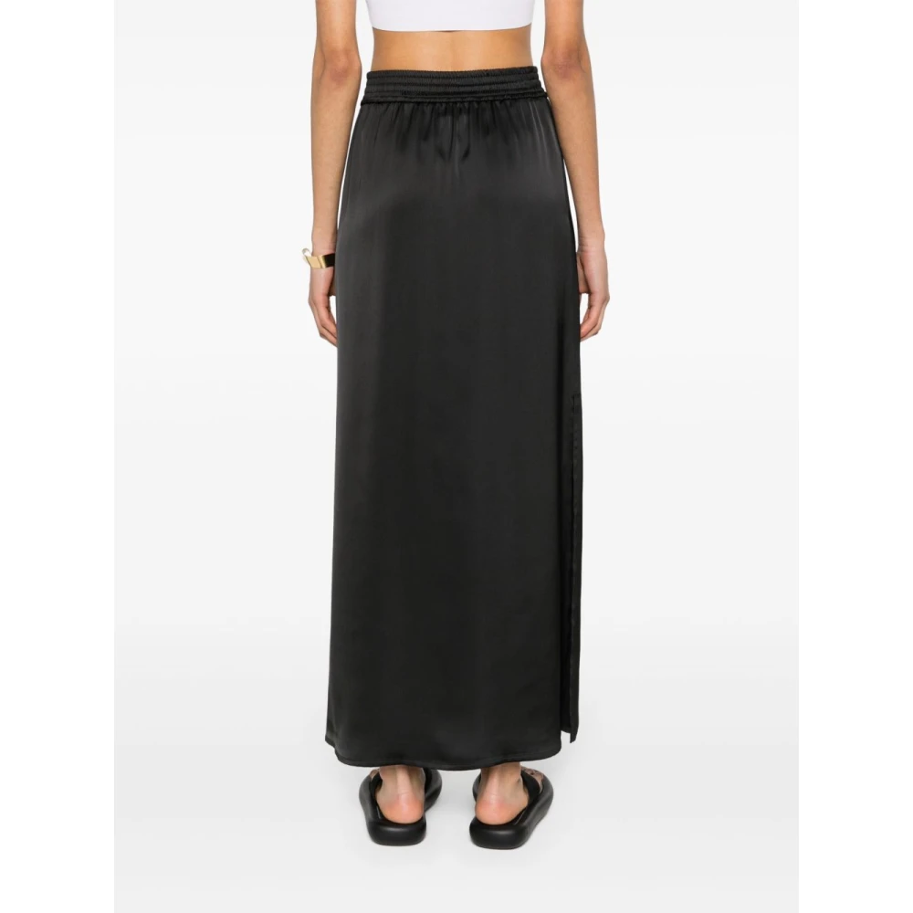 Herno Midi Rok met Kant Black Dames