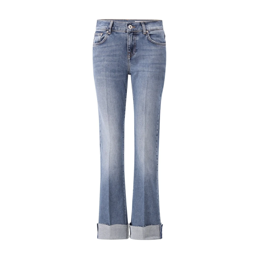 Adriano Goldschmied Modern Slim Straight Jeans med Five-Pockets Stil Blue, Dam