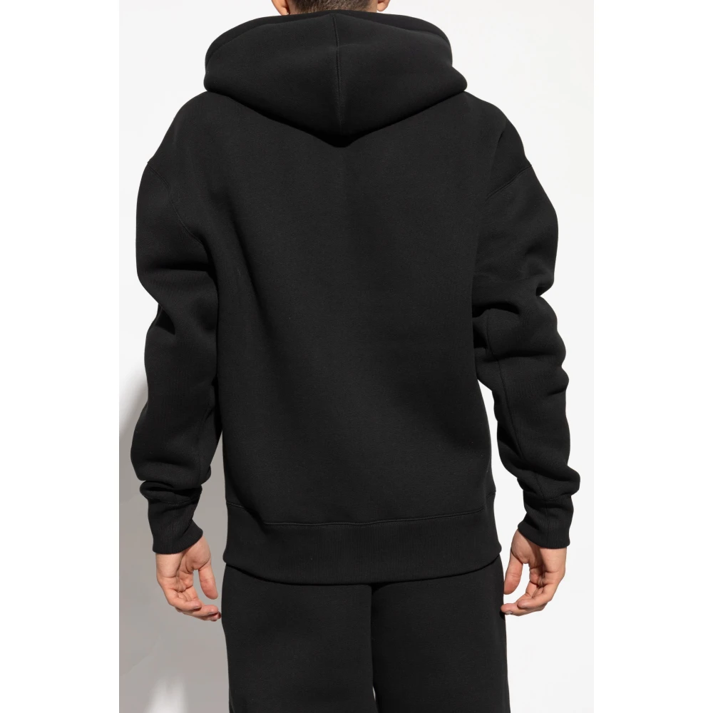 Ami Paris Sweatshirt met Logo Black Heren