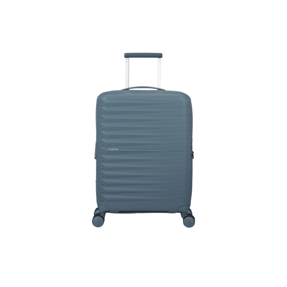 American Tourister , Cabin Bags, Unisex, Blue, One Size, Expandable Fastforward Cabin Trolley