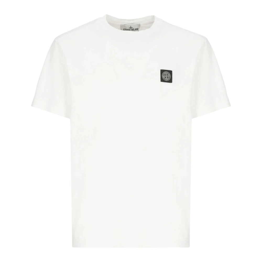 Stone Island , Herren, Oberteile, Weiß, Xl