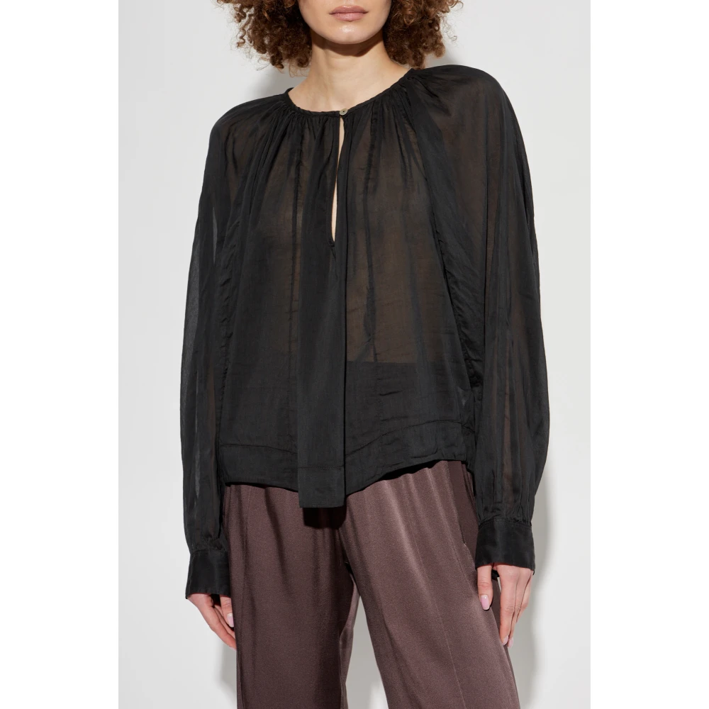 Forte Loszittende top Black Dames