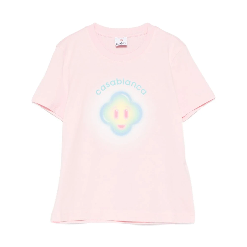 Casablanca Women's Pink T-Shirts, M, T-Shirts And Polos