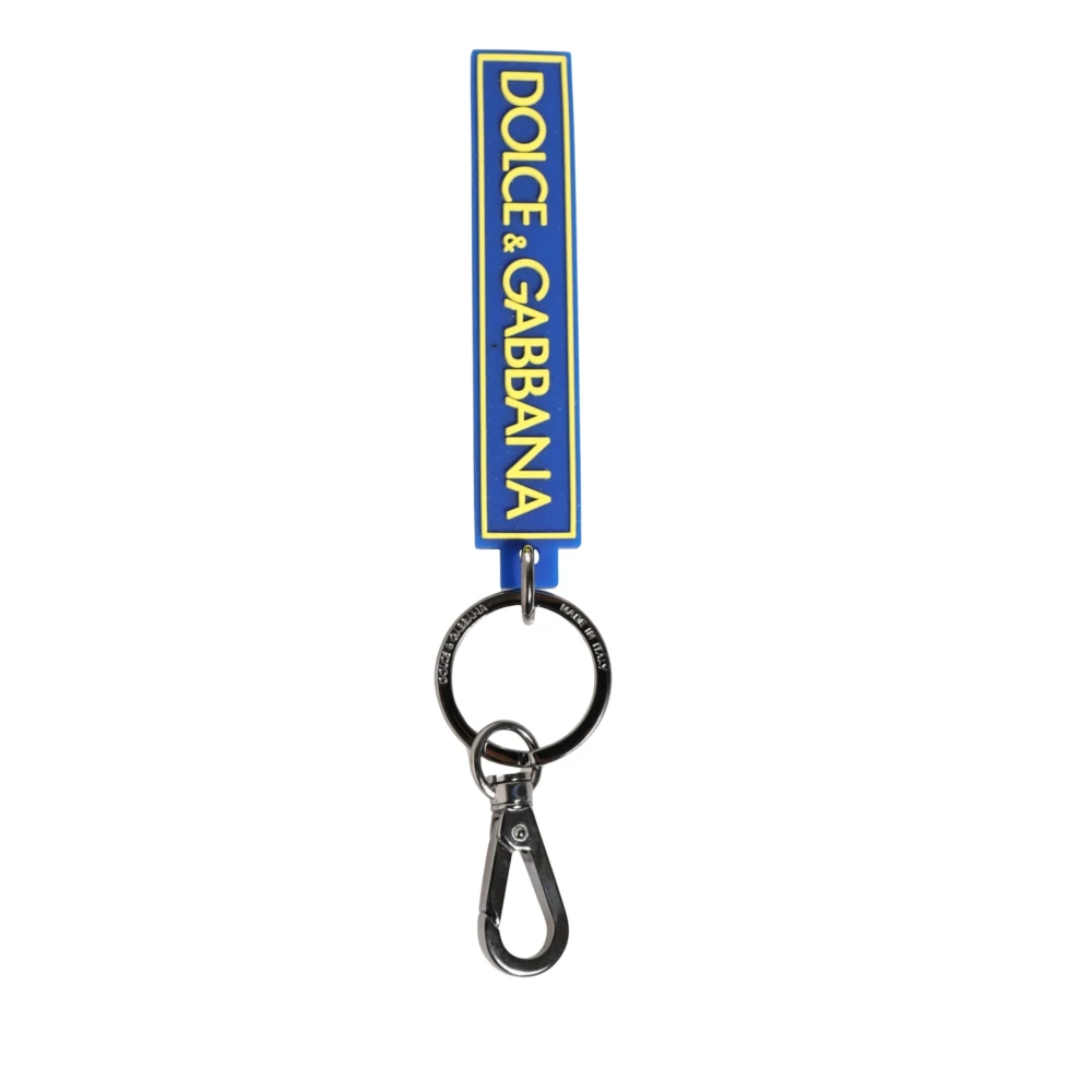 Dolce & Gabbana Herr Blå Accessoarer One Size, Underbar Nyckelring