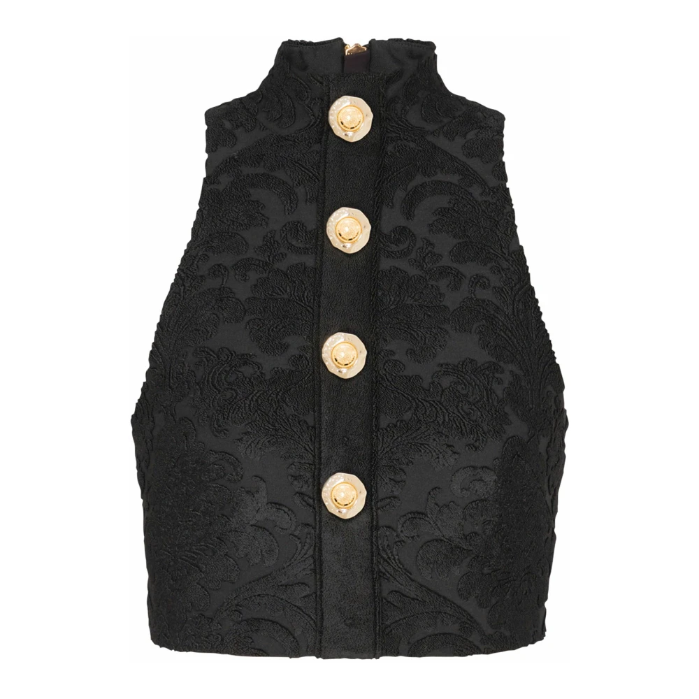Tops > Sleeveless Tops - - Balmain - Modalova