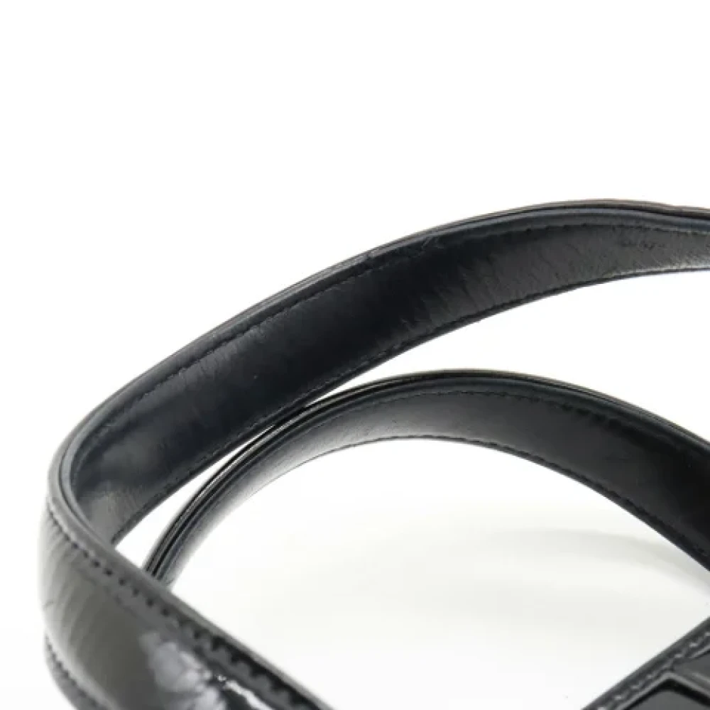 Chanel Vintage Pre-owned Leather chanel-bags Black Dames