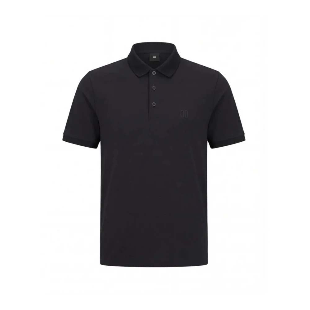 Duno Black Polo Shirts, Male, L, Polo Shirt