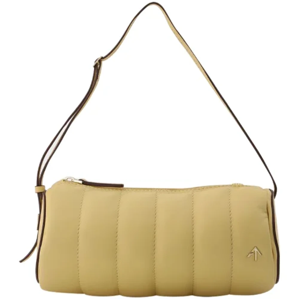 Manu Atelier Leather handbags Beige Dames