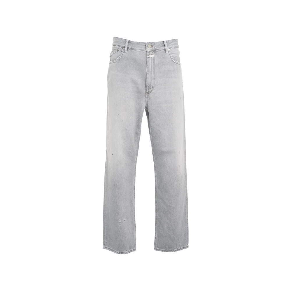 Closed Grijze Jeans Ss24 Wassen 30C Gray Heren