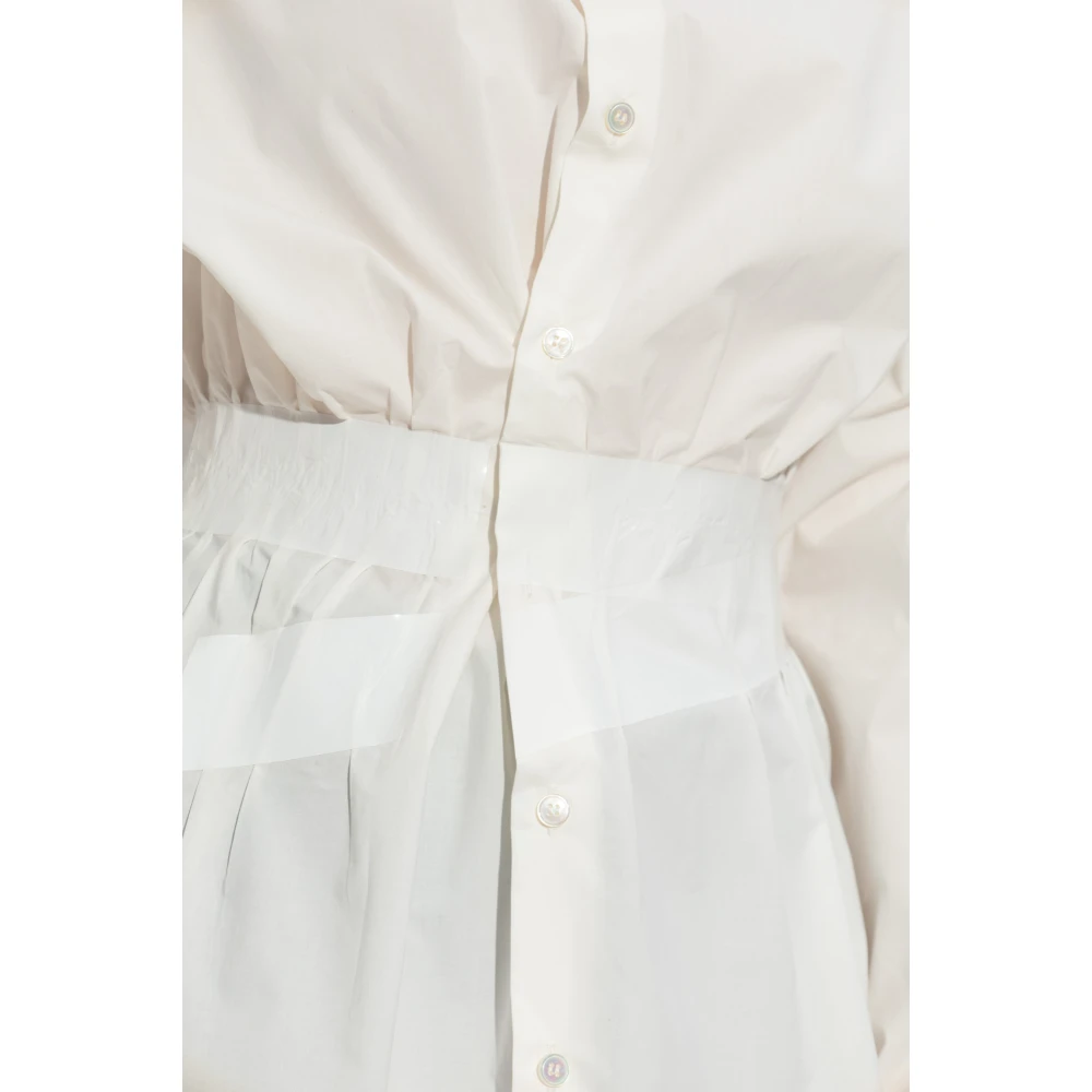 MM6 Maison Margiela Shirt White Dames