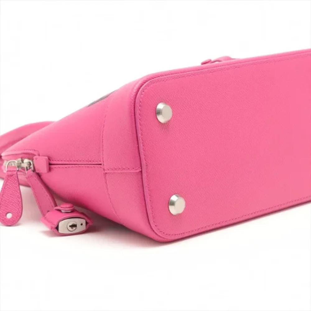 Balenciaga Vintage Pre-owned Leather handbags Pink Dames