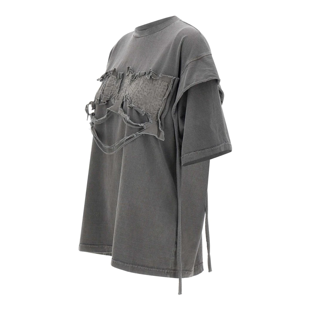 Ottolinger Dameskatoenen T-shirts en polo's Gray Dames