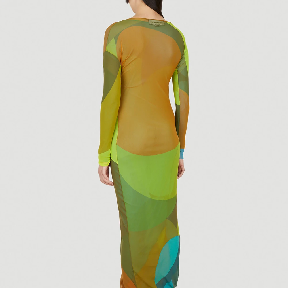 Paula Canovas del Vas Maxi Jurk Green Dames