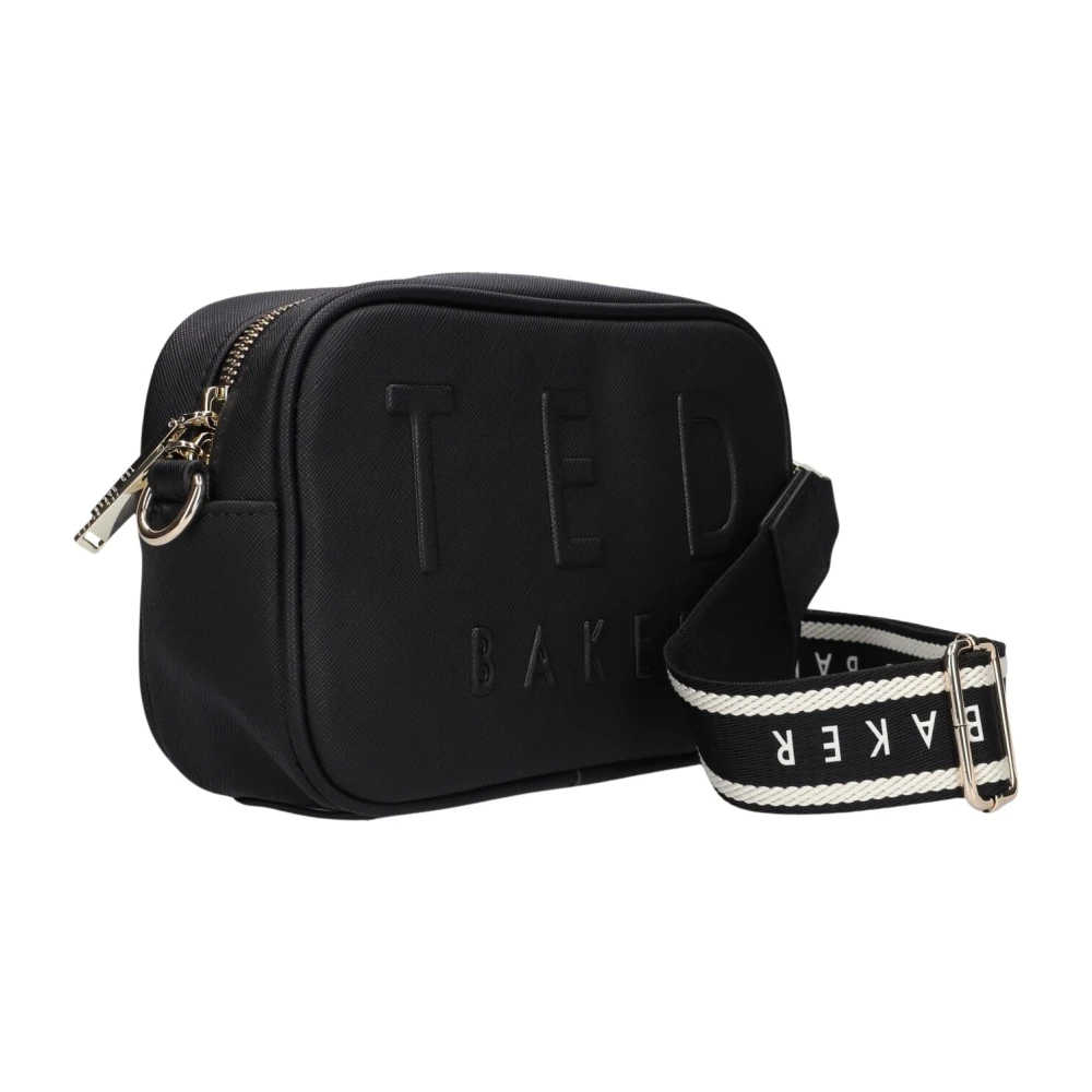 Ted Baker, Damen, Handtasche, Loueey Webbing Detail Camera Bag, Schwarz - Bild 3