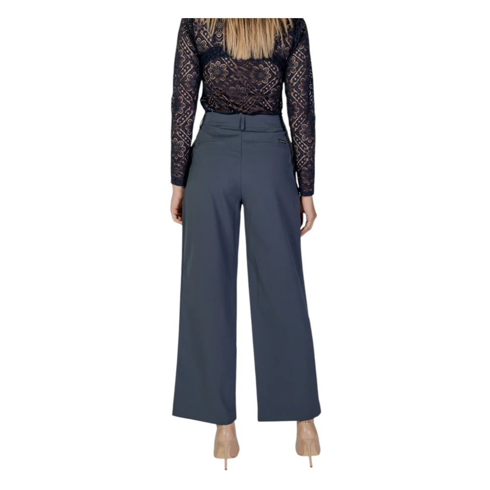 Calvin Klein Jeans Palace Pants Lente Zomer Collectie Gray Dames