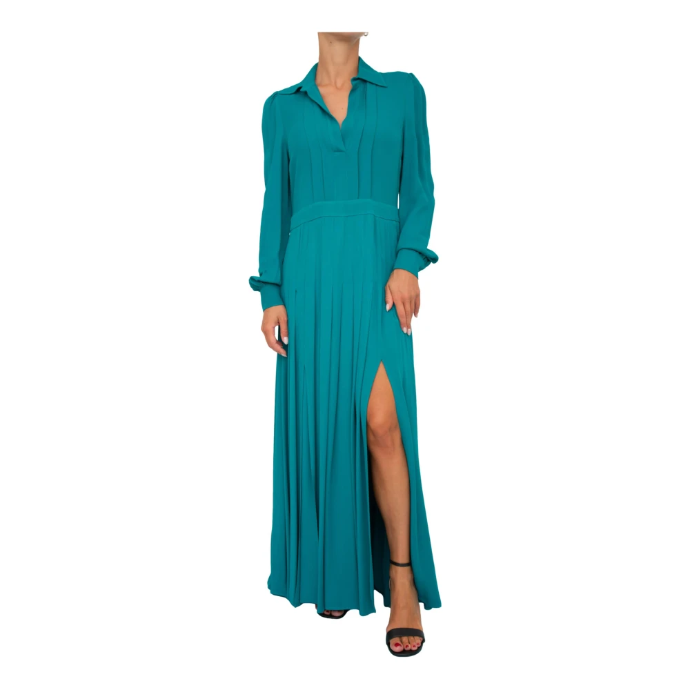 Twinset Women's Green Maxi Dresses, M, Water Dress
