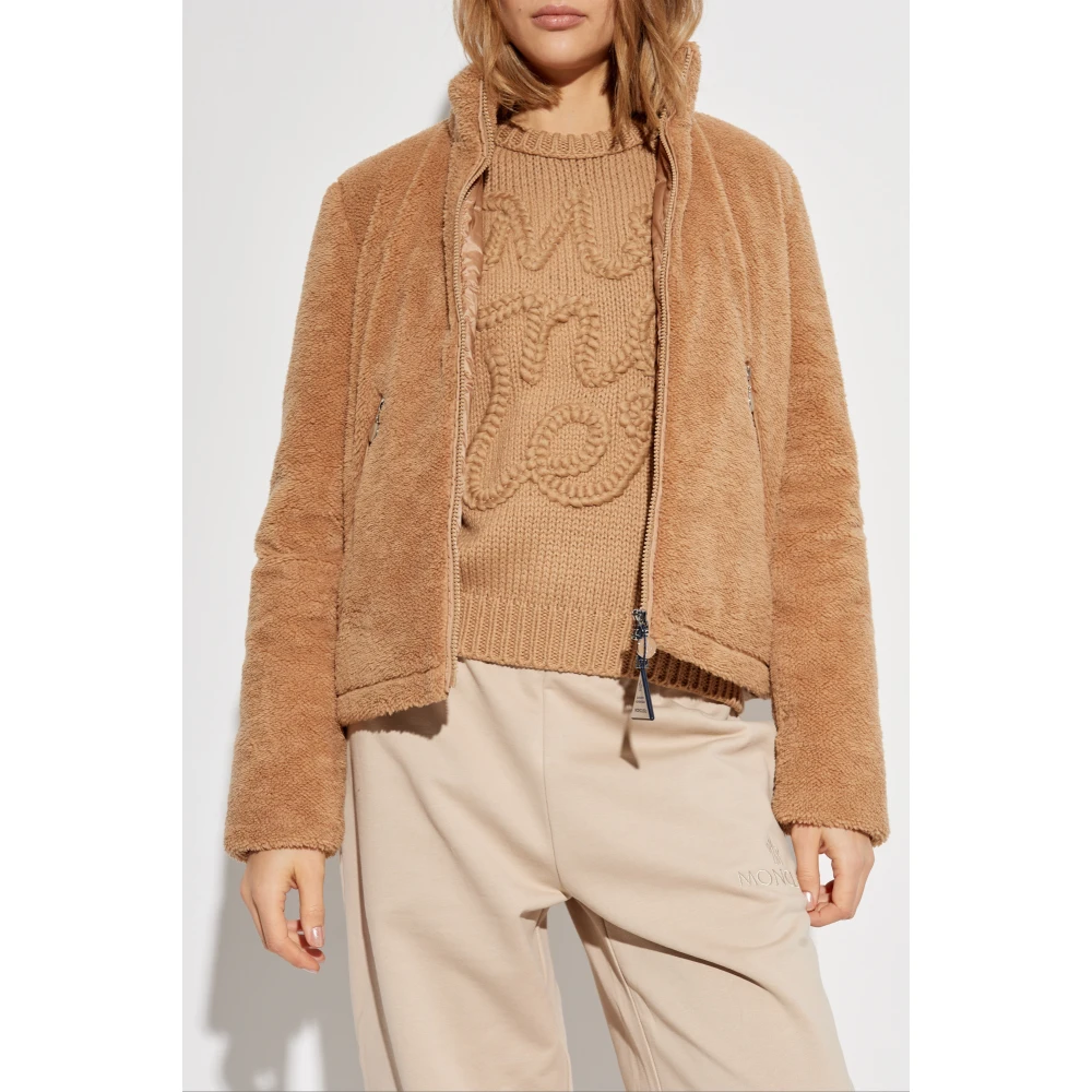 Moncler Jas Polignac Brown Dames