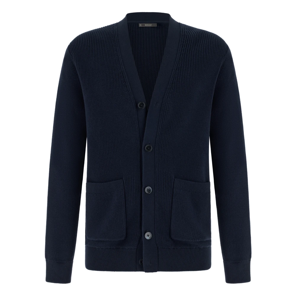 Boggi Milano Uomo Blu Maglie, Xl, New,