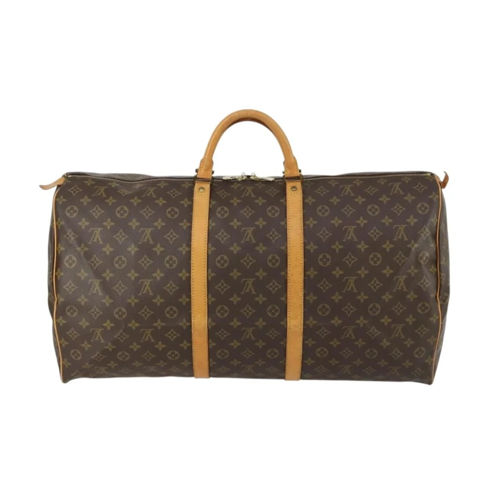 Louis Vuitton Vintage Unisex Brown Pre-Owned Keepall Travel Bag