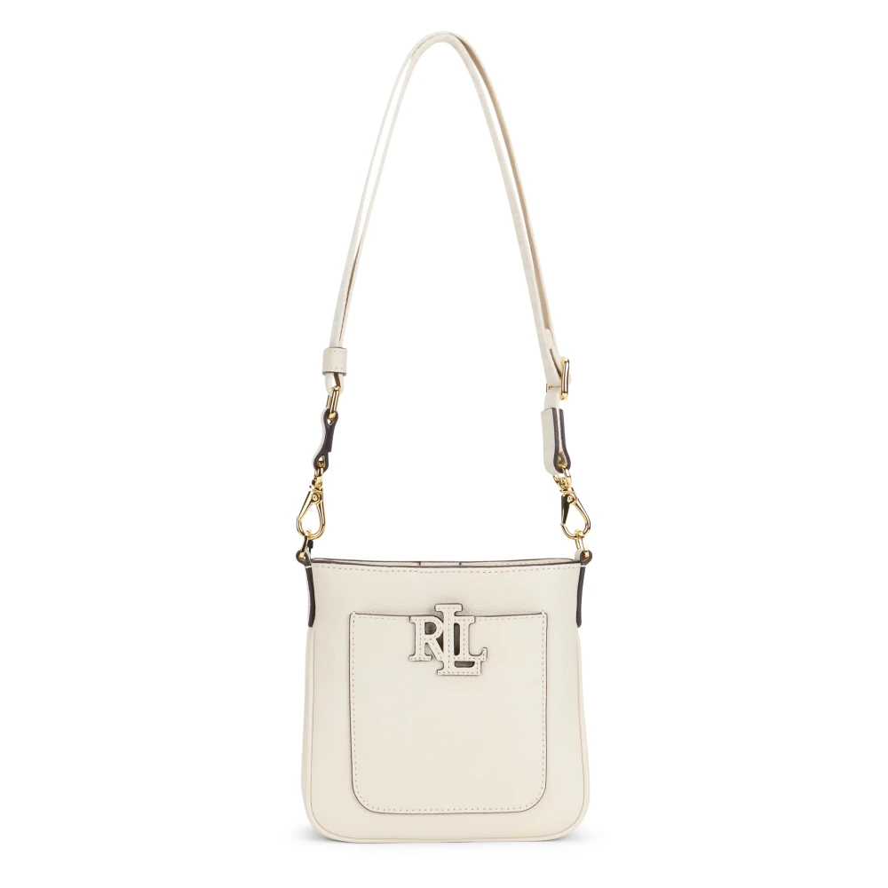 Ralph Lauren Women's White Cross Body Bags, One Size, Cameryn Crossbody Bag