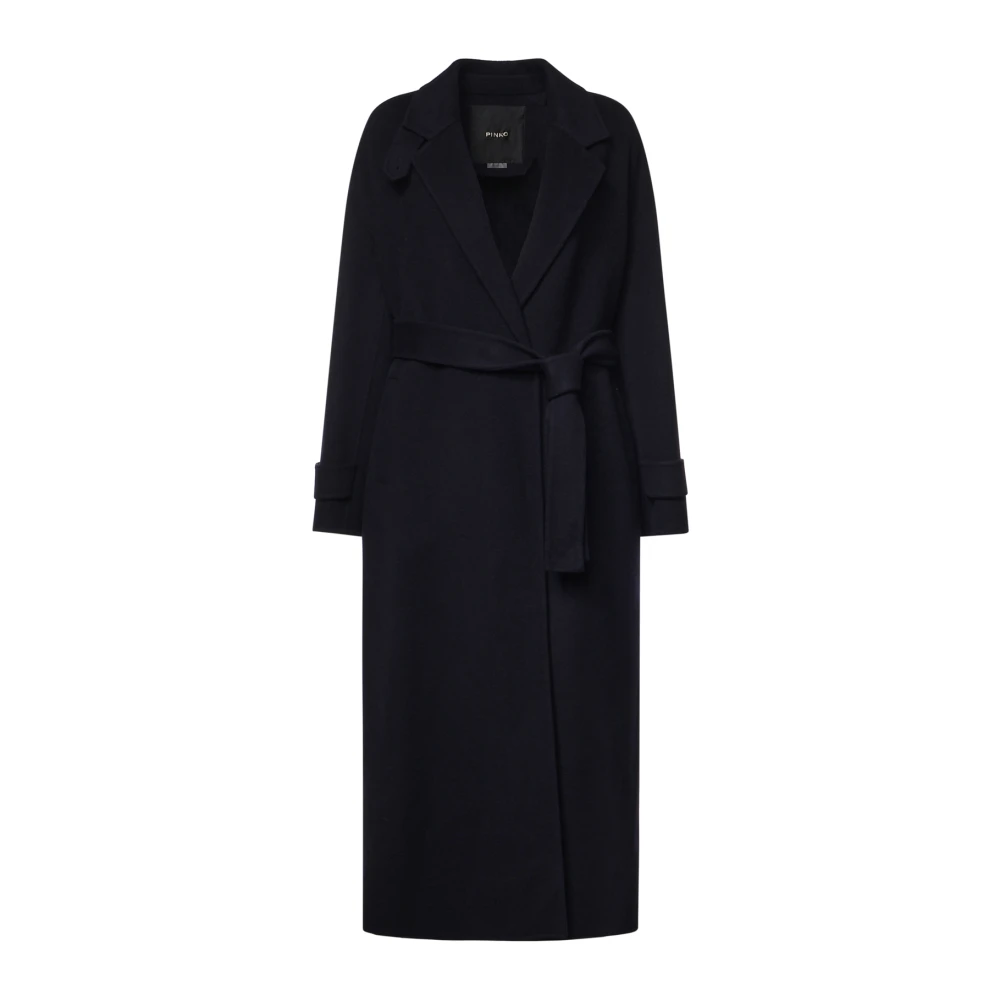 Pinko Donna Blu Cappotti, L, New,