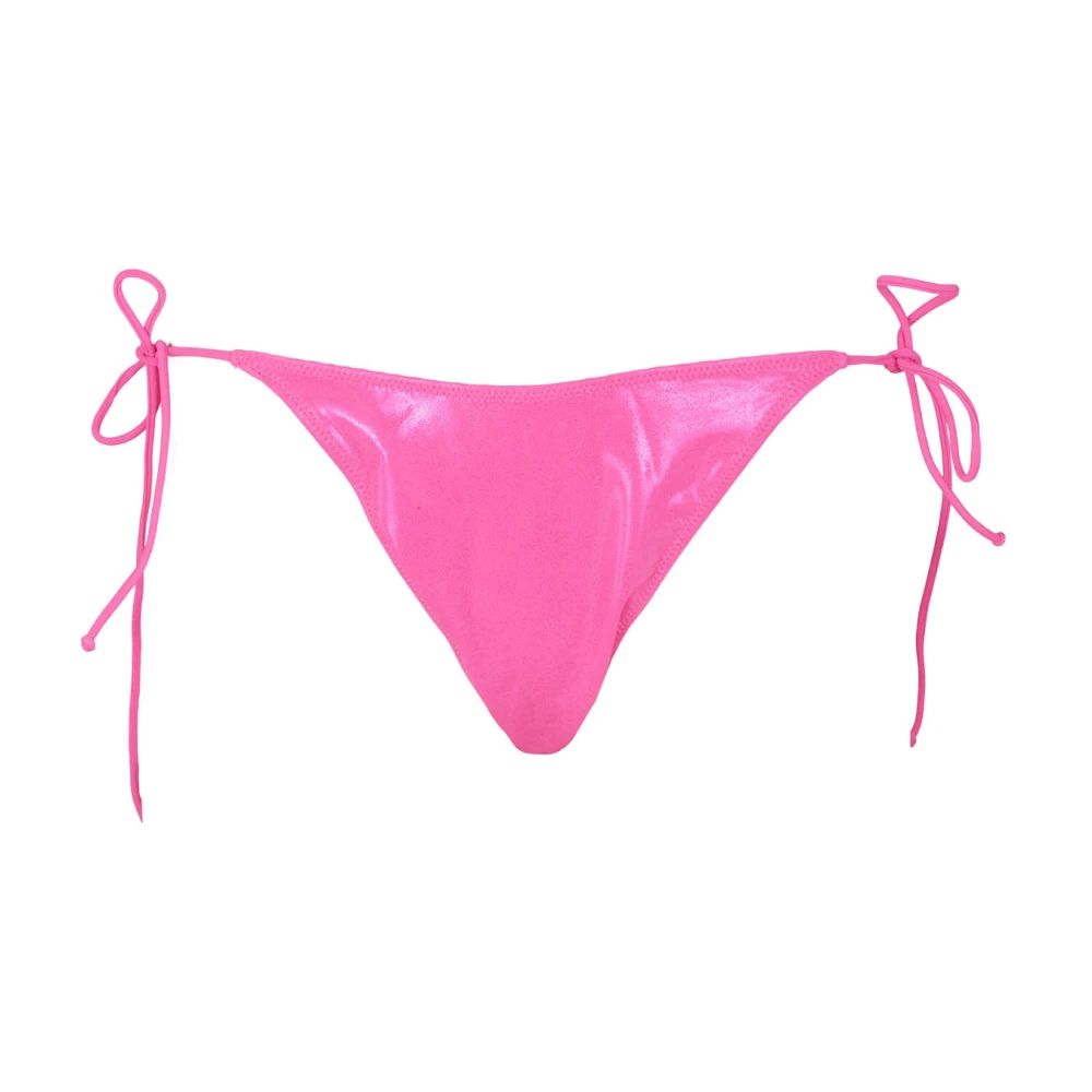 MC2 Saint Barth Hoge Bikinibroek met Kant Pink Dames