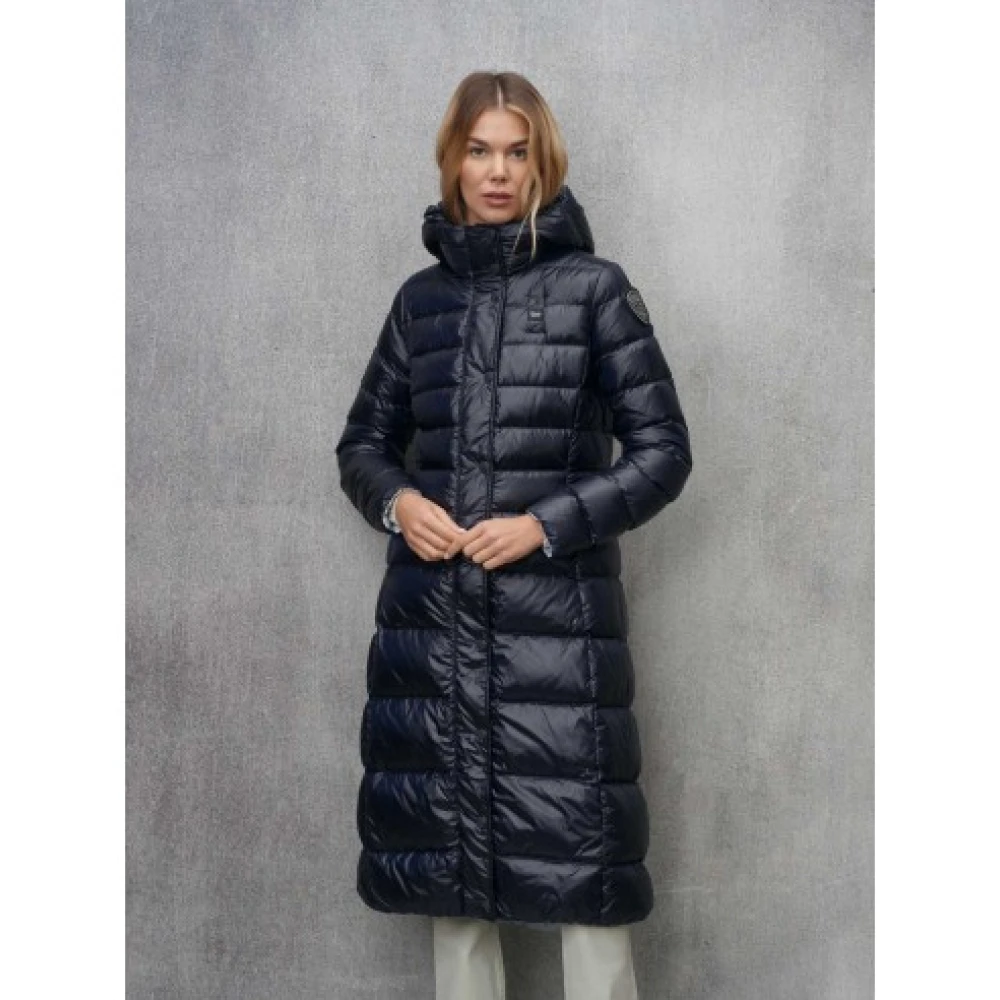 Blauer Blauw Binnen Blauw Donsjas Blue Dames
