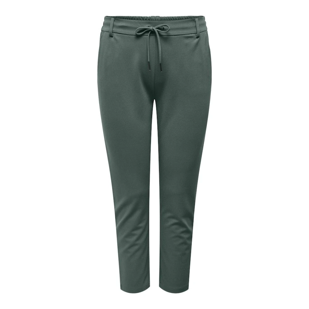 Only Carmakoma Klassieke Cargoldtrash Broek Donker Bos Green Dames