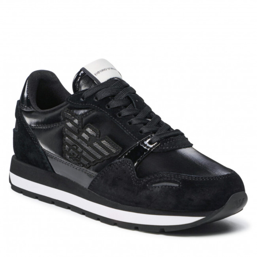 Armani sneakers 2024 dames zwart