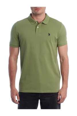 Sportig Polo Tröja med Broderad Logotyp