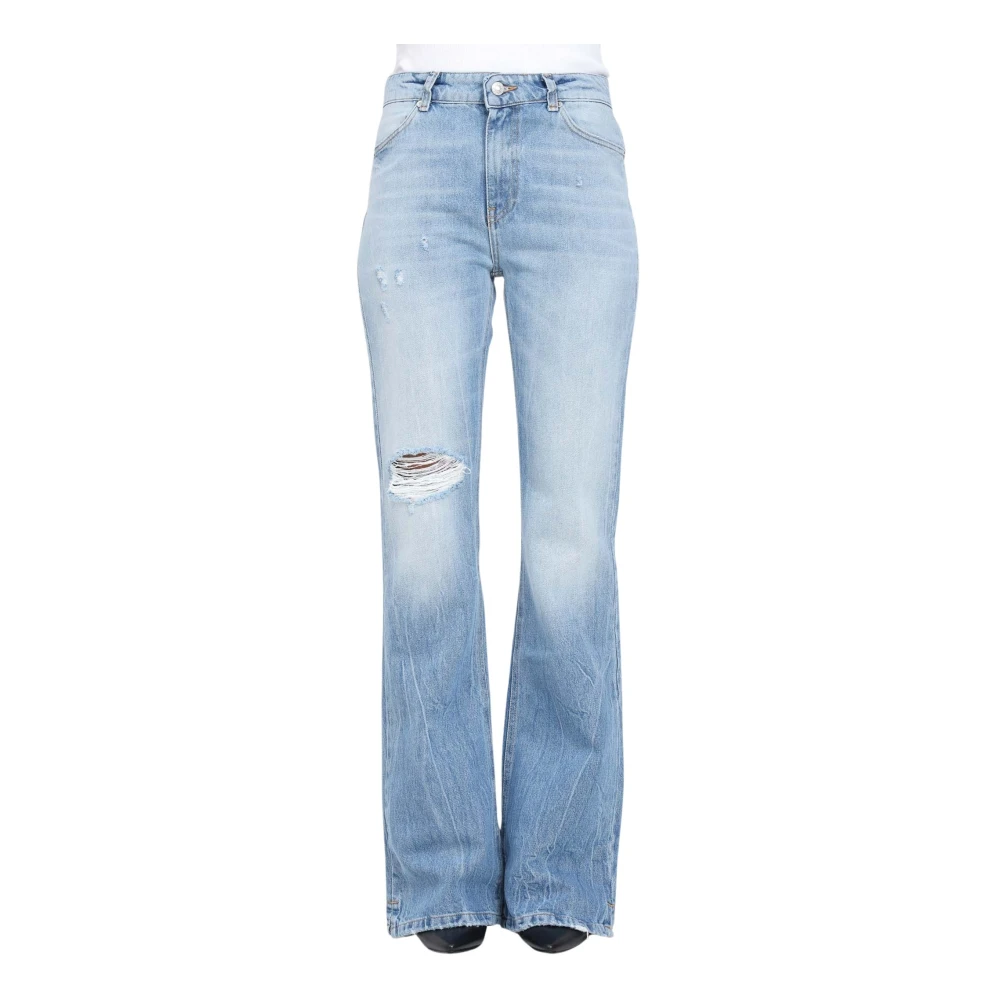 ViCOLO Boot-cut Jeans Blue Dames