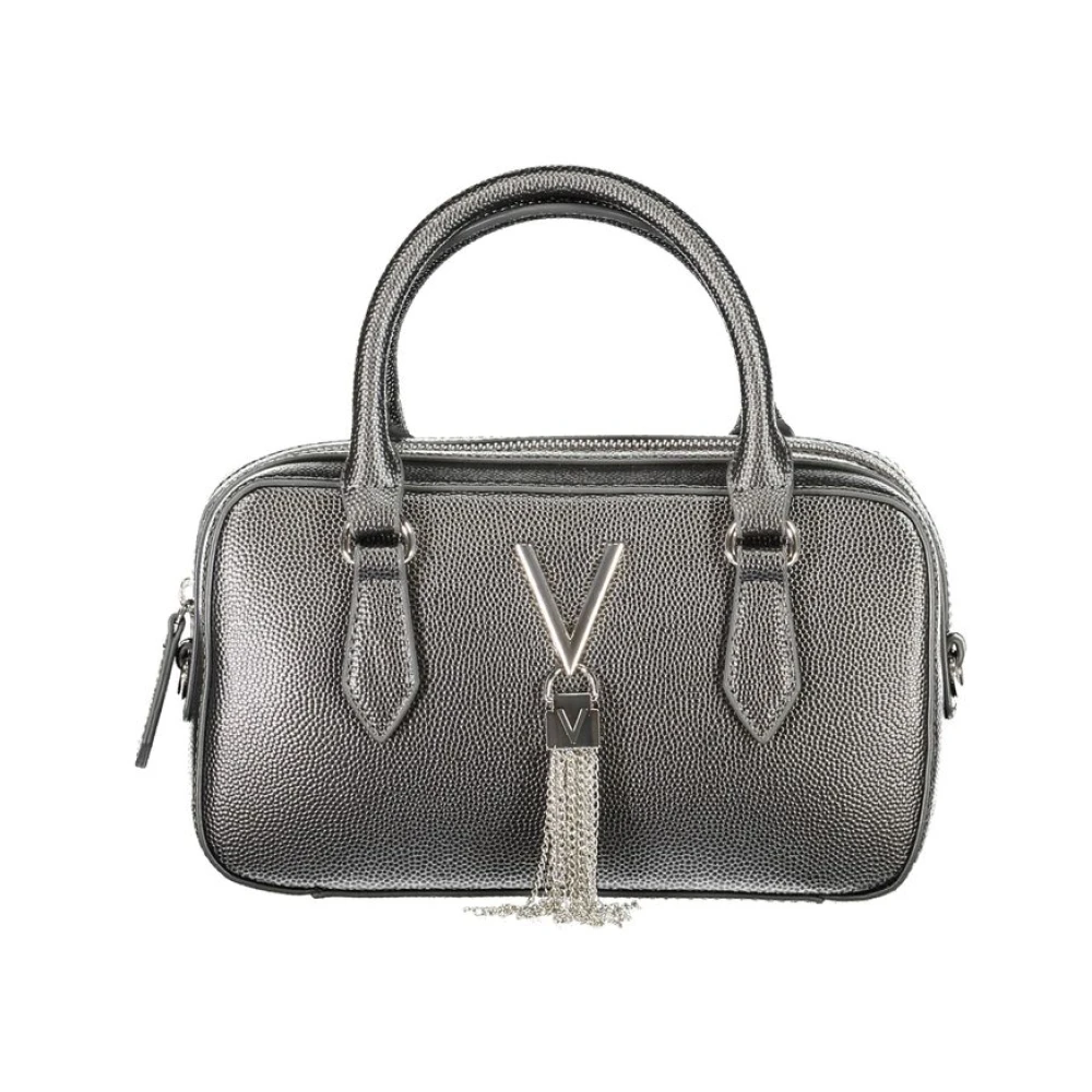 Valentino By Mario Valentino Women's Silver Polyethylene Handbag | Stylish Model