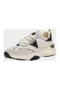 sneakers-runner-blanches-melange-cuir
