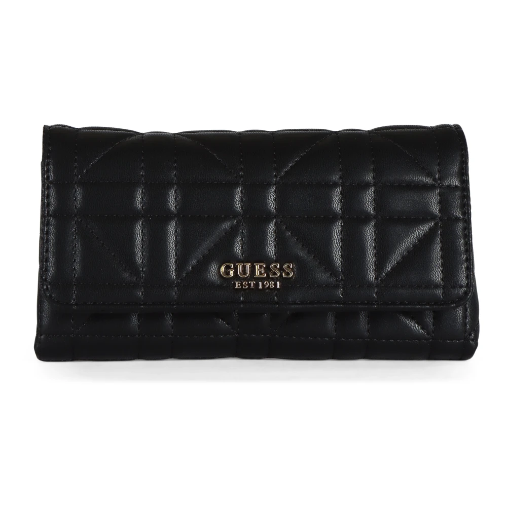 Guess Gewatteerde Schoudertas Assia Mini Black Dames