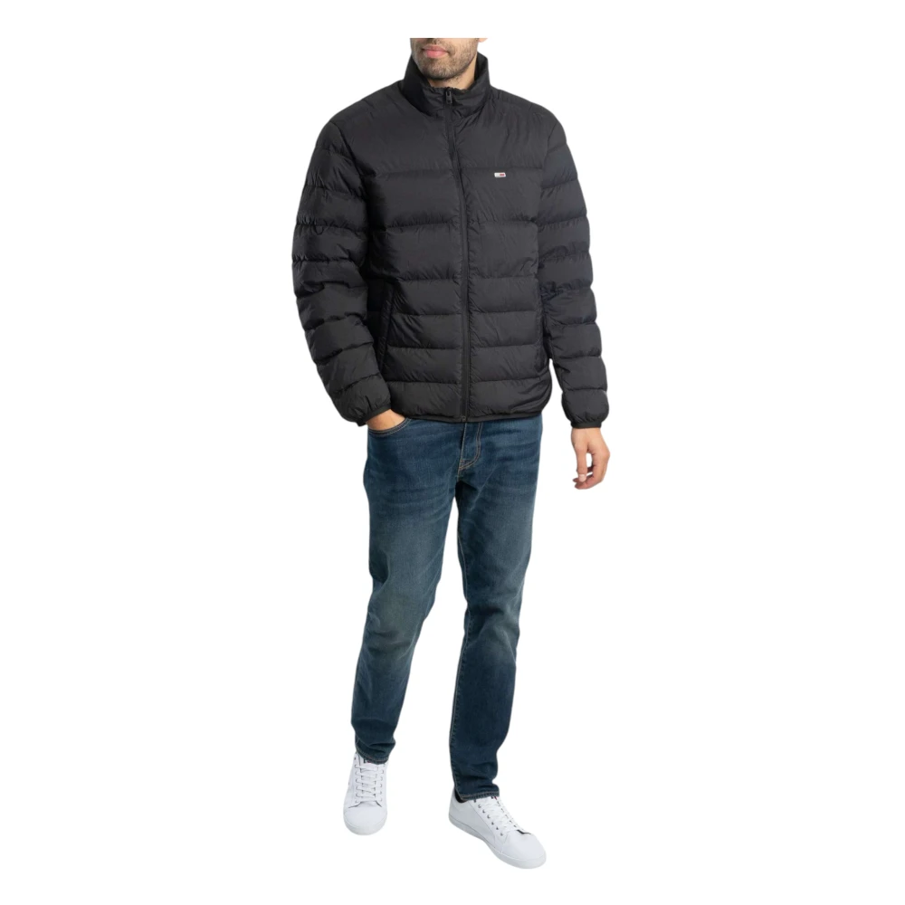 Tommy Jeans Korte Pufferjas Black Heren